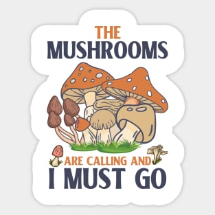 Mushroom Sticker